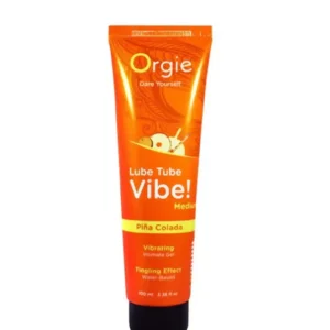 Lube Tube Vibe! - Medium - Pina Colada - 100ml | 3.38 fl oz.