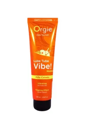 Lube Tube Vibe! - Medium - Pina Colada - 100ml | 3.38 fl oz.