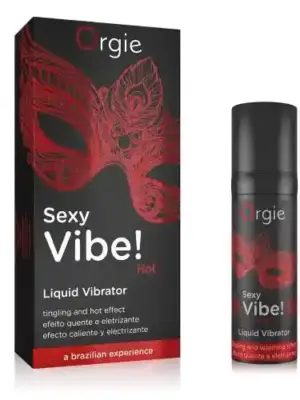 Żel-SEXY VIBE! HOT - LIQUID VIBRATOR - 15 ML