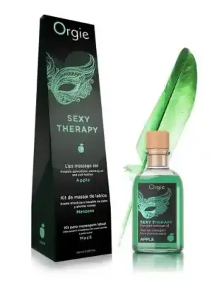 Żel-LIPS MASSAGE KIT   APPLE - 100 ML