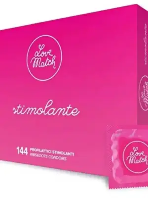 Prezerwatywy-Love Match Stimolante - 144 pack
