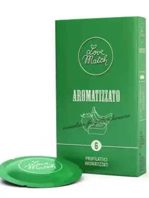 Prezerwatywy-Love Match Arromatizato  - 6 pcs pack