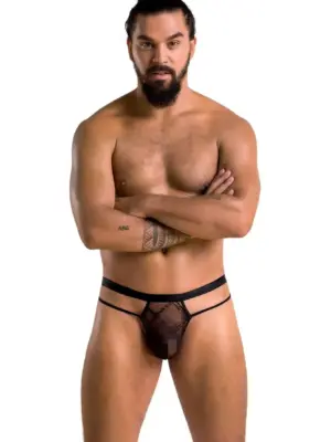 029 THONG COLLIN black L/XL - Passion