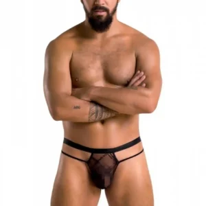 029 THONG COLLIN black S/M - Passion
