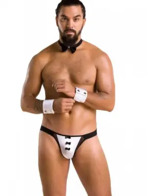 036 SET ALFRED black S/M - Passion