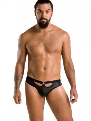 Komplet Bielizny Slip Open Joe Czarny XXL/XXXL