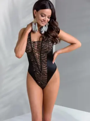 Bielizna LARA BODY Casmir XXL/XXXL czarna