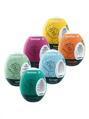 Masturbator-Eggs (set of 6)