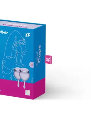 Tampony - Satisfyer Feel good Menstrual Cup (Lila)