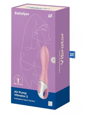 Air Pump Vibrator 2 light red