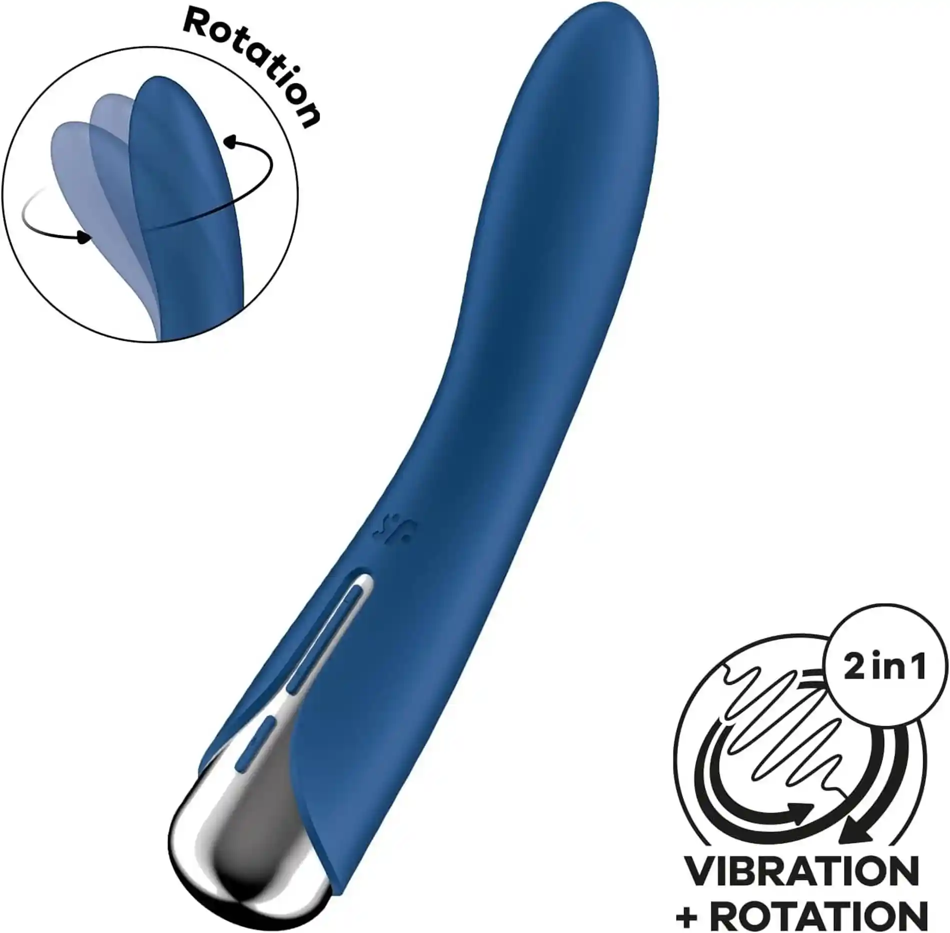 Satisfyer Spinning Vibe 1 Blue - obrazek 2