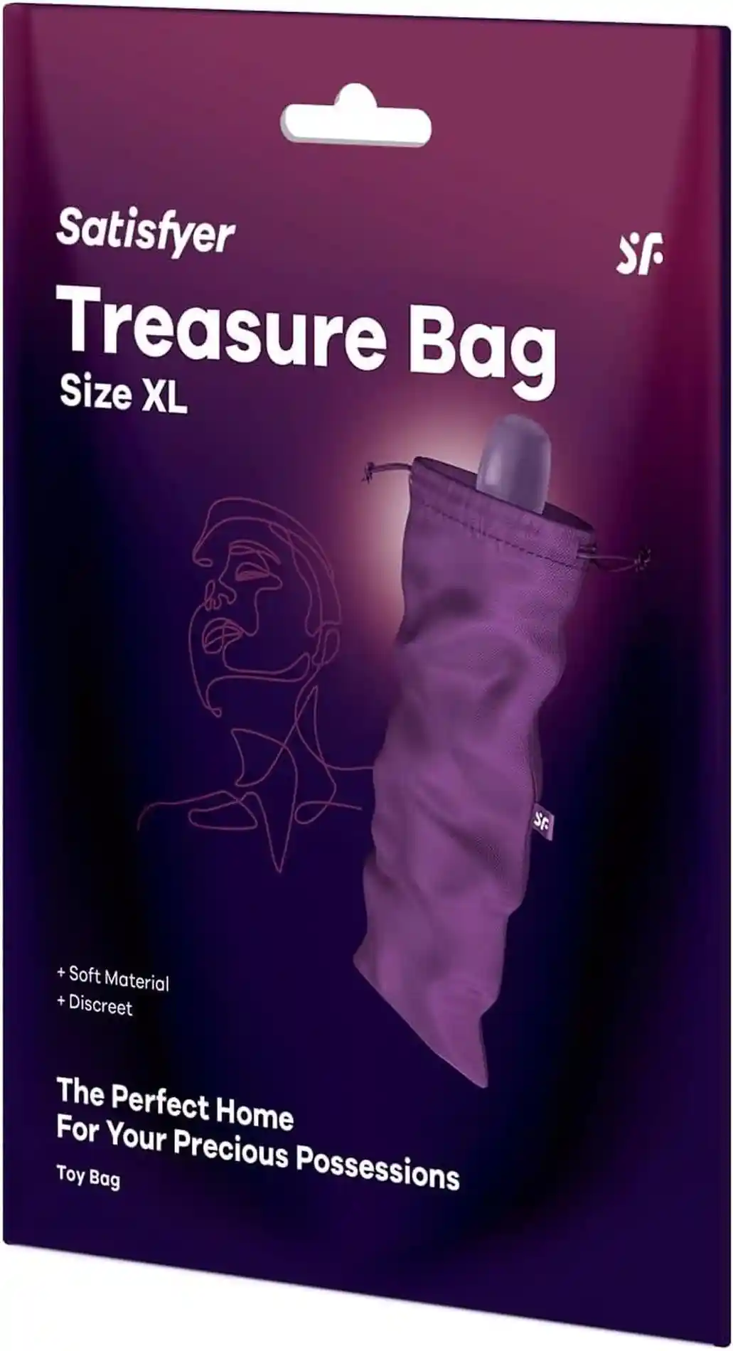 Satisfyer Treasure Bag XL Violet - obrazek 3