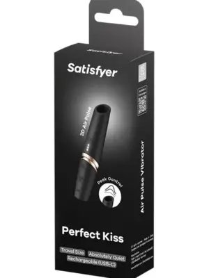 Stymulator 10 Poziomów Fal Ciśnienia Perfect Kiss Silikonowy