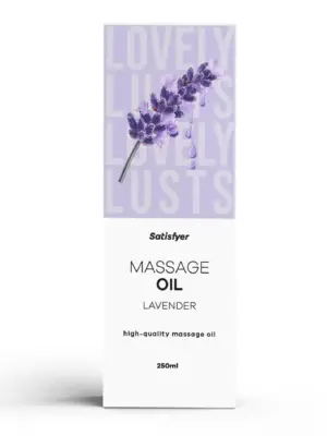 High-Quality Massage Oil (250 ml) (Lavender)