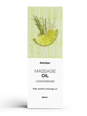 High-Quality Massage Oil (250 ml) (Lemongrass)