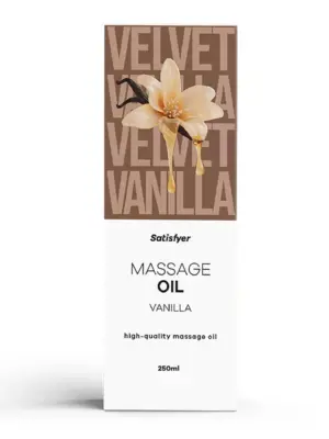 High-Quality Massage Oil (250 ml) (Vanilla)