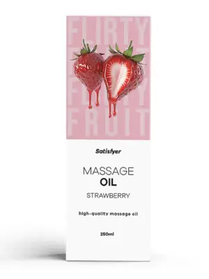 High-Quality Massage Oil (250 ml) (Strawberry)