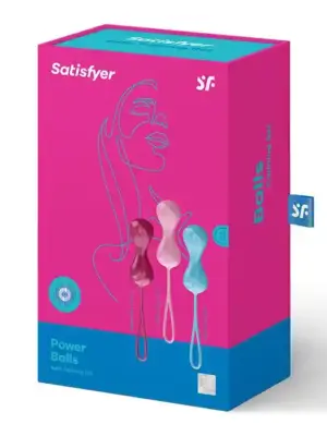 Zestaw-Satisfyer Balls C02 double (set of 3) medium