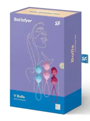 Zestaw-Satisfyer Balls C03 double (set of 3) large