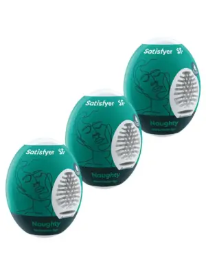 Masturbator-Eggs (set of 3 Naughty)