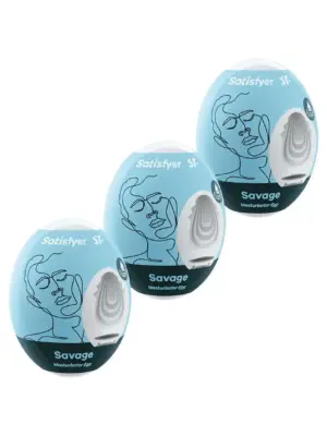 Masturbator-Eggs (set of 3 Savage)