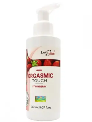 Olejek do masażu truskawkowy ORGASMIC TOUCH 150 ml