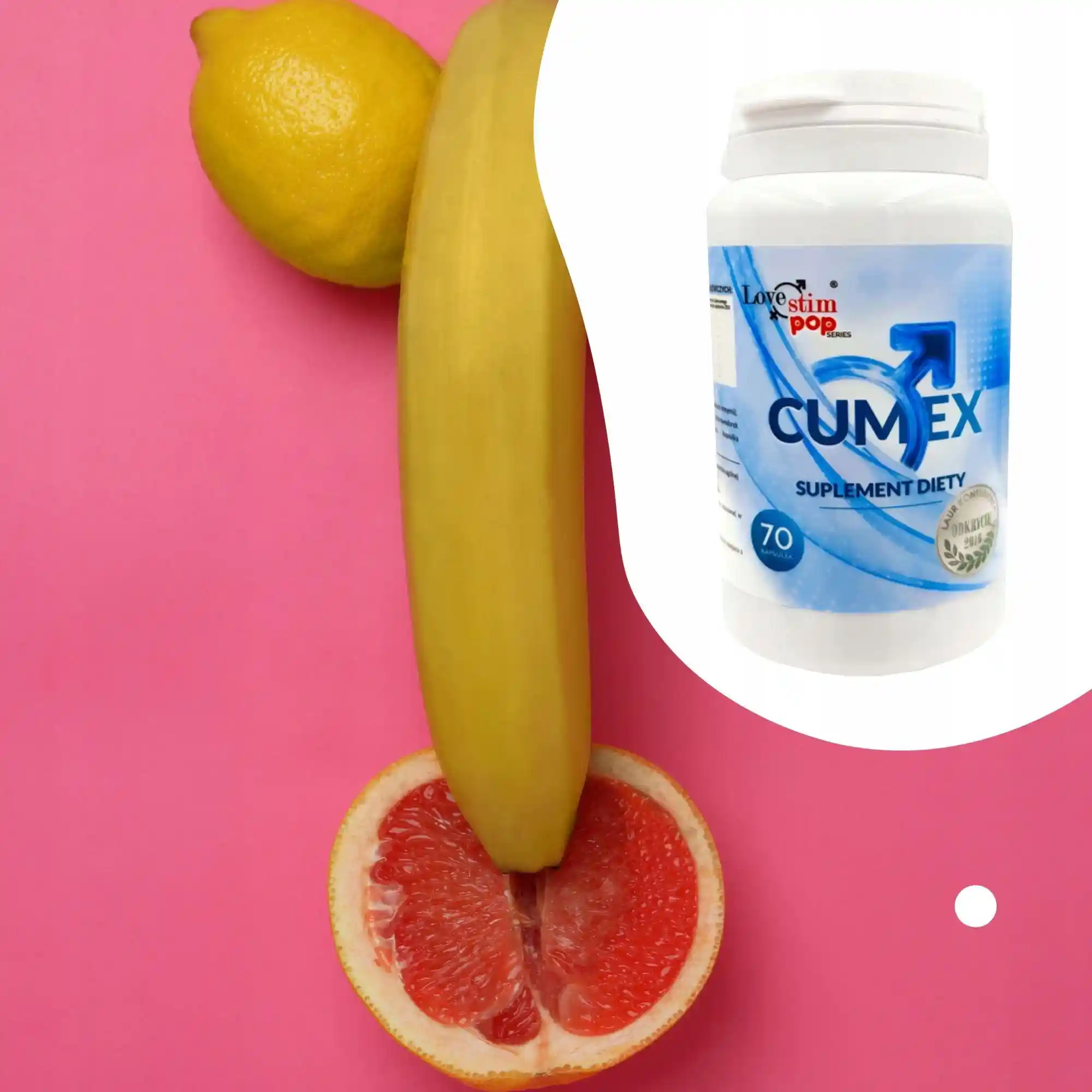 Supl.diety-LSTIM POP CUMEX 70kaps - obrazek 5