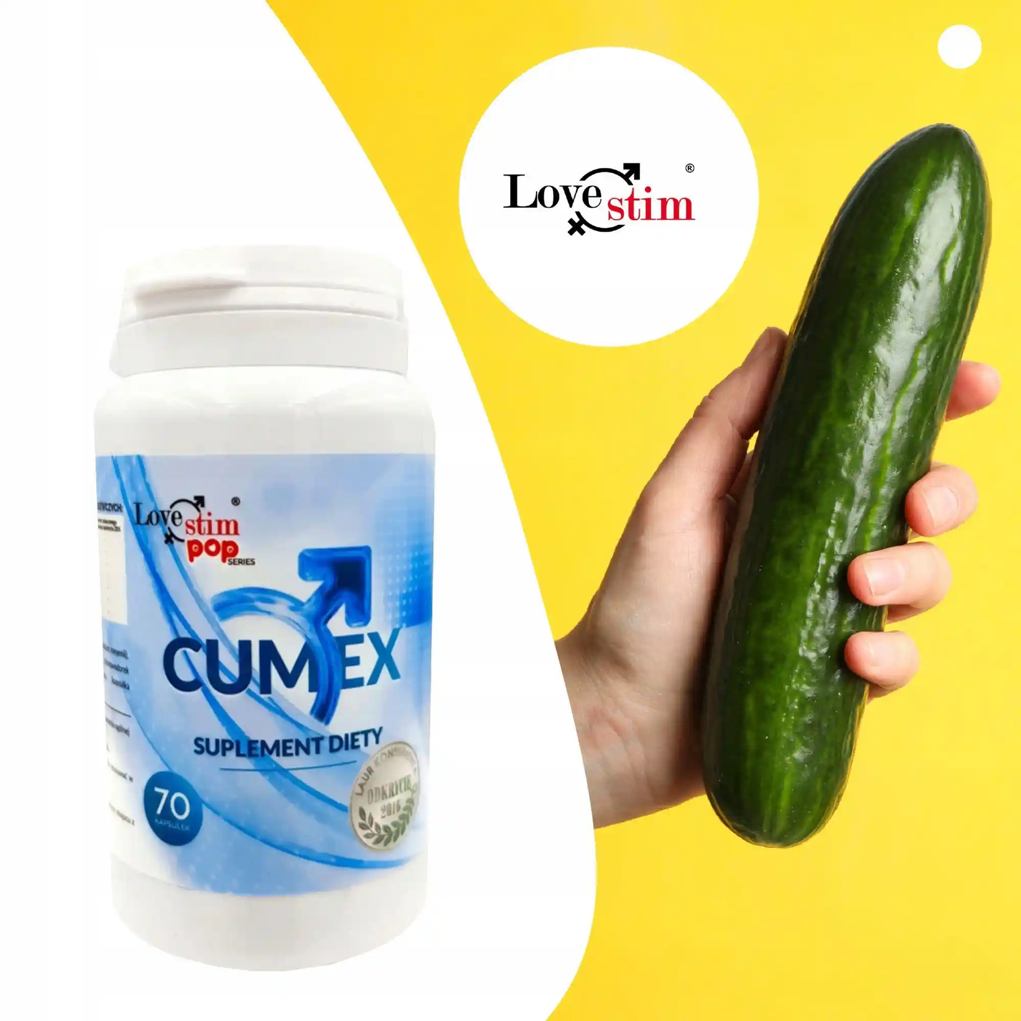 Supl.diety-LSTIM POP CUMEX 70kaps - obrazek 6