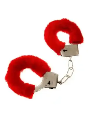Kajdanki - Love Cuffs Red (czerwony)