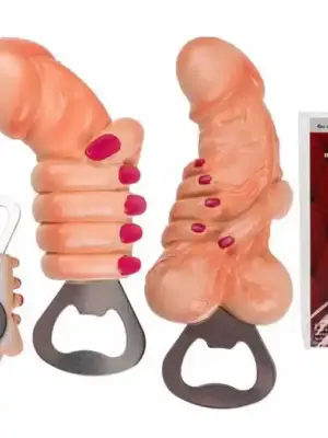 Metalowy Otwieracz - Penis i Ręka