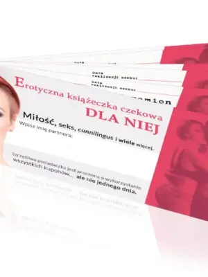 Gry-Erotyczna książeczka czekowa dla NIEJ