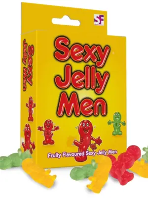 Żelki napalony facet