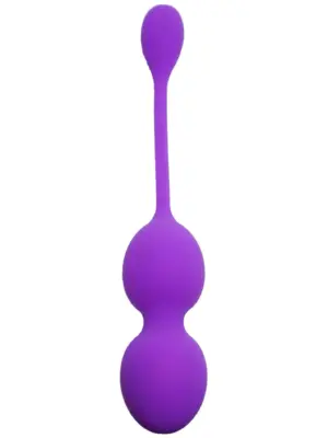 Vibrating Kegel Balls 32mm 80g Purple 10 function USB - B - Series