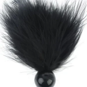 Tickler with Ball Black