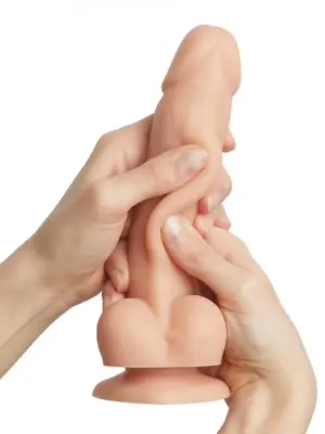 SLIDING SKIN REALISTIC DILDO VANILLA XL