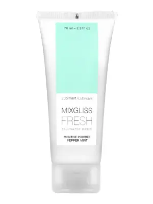 WATER-BASED MIXGLISS - FRESH PEPPER MINT 70 ML