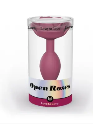 OPEN ROSES M SIZE - PLUM STAR