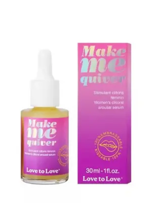 MAKE ME QUIVER - WOMEN'S CLITORAL AROUSAL SERUM - 30ML / 1FL.OZ.