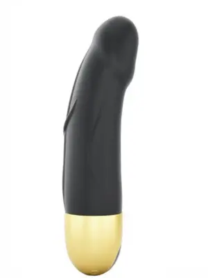 REAL VIBRATION S  BLACK & GOLD  2.0 - RECHARGEABLE