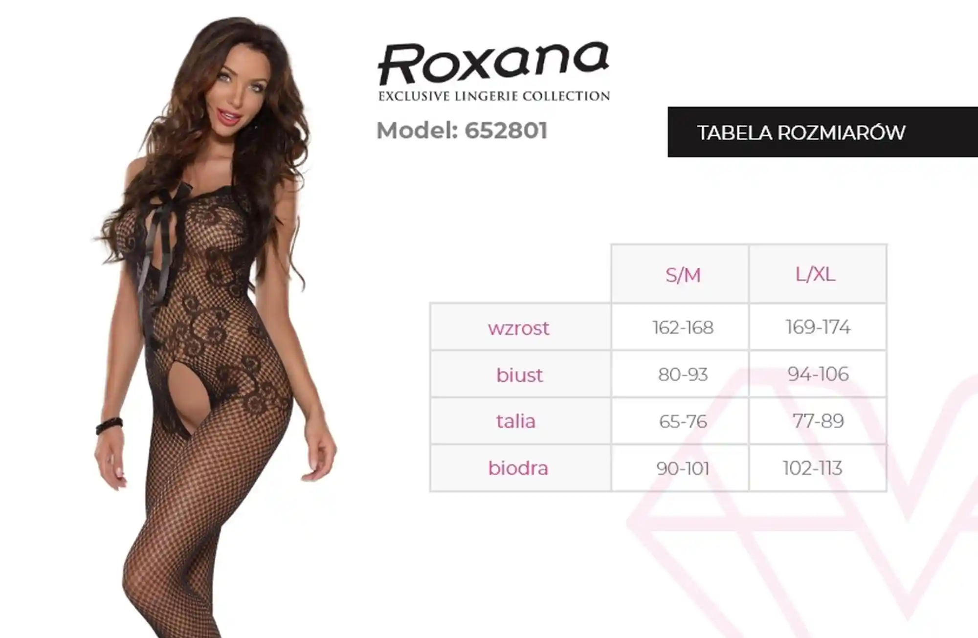 Bodystocking 6528 S/M - obrazek 4