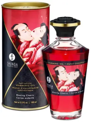 Warming Oil Blazing Cherry