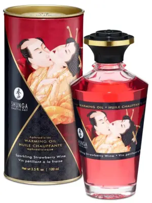 Warming Oil Sparkling Strawberry Wine