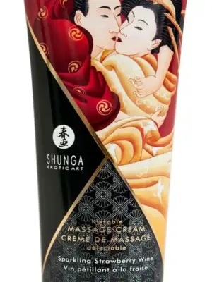 Massage Cream Sparkling Strawberry Wine
