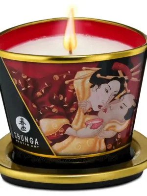 Massage Candle Strawberry Sparkling Wine