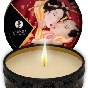 Mini Massage Candle Strawberry Sparkling Wine
