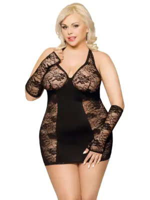 Andrea - Plus Size - black XL