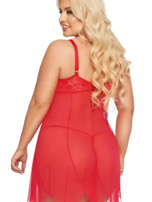 Carla - red 3XL