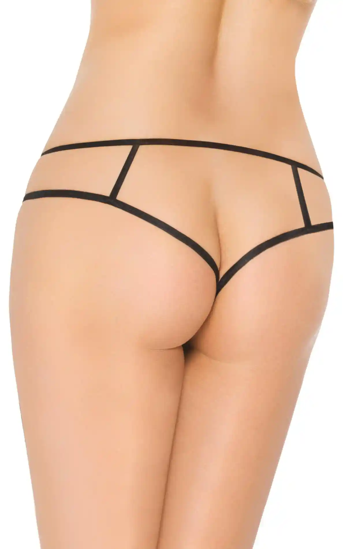 Thongs 2438 - black M/L - obrazek 2
