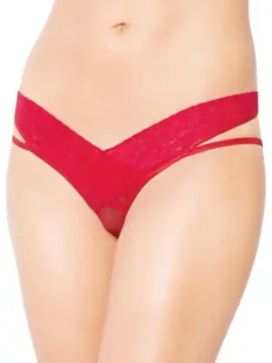 Thongs 2438 - red M/L