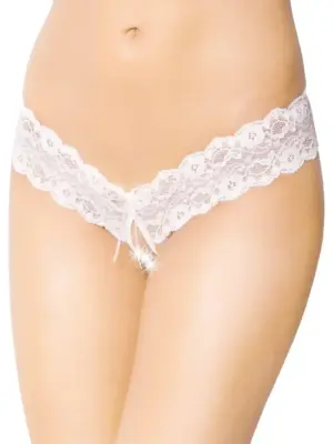 G-String 2456 - white S/M